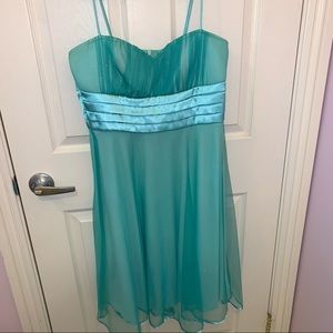 Shimmery Seafoam Green Dress